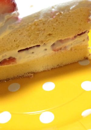 スポンジケーキ-レシピのメイン写真