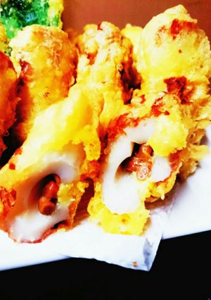 安い♪ウマイ♪納豆ちくわの天ぷら-レシピのメイン写真