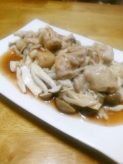 簡単!!鶏肉ときのこのレンジ蒸し-レシピのメイン写真