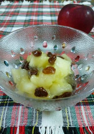 りんごとレーズンの葛煮-レシピのメイン写真