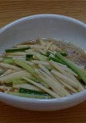 大和芋ときゅうりの酢の物-レシピのメイン写真