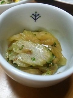 セロリのきんぴら-レシピのメイン写真