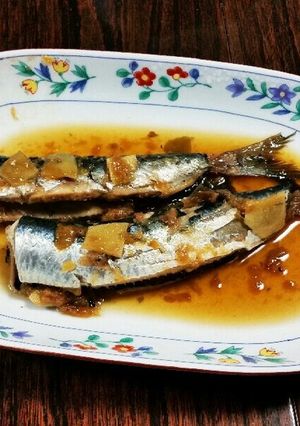 フライパン一つで時短！鰯の梅煮♪-レシピのメイン写真
