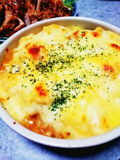照り焼きチキングラタン*:・-レシピのメイン写真