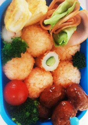 卒園遠足にも♪春の保育園弁当♡-レシピのメイン写真