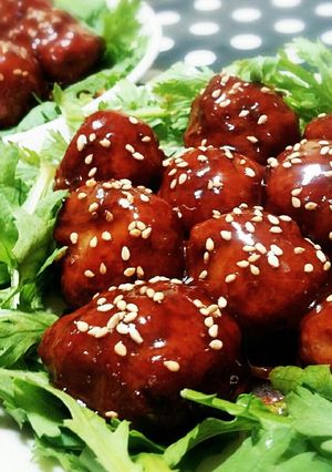 王道の美味さ！肉団子の甘酢あん★-レシピのメイン写真