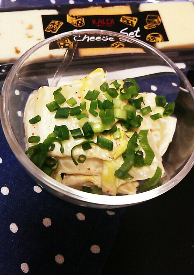簡単小鉢♪白菜の七味マヨ和え-レシピのメイン写真