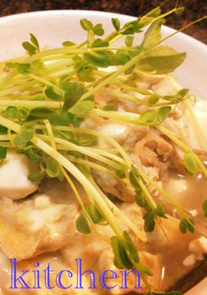 豆腐と卵で作る、カンタン柳川風-レシピのメイン写真