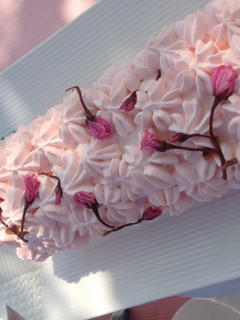 桜ひらひらロール-レシピのメイン写真