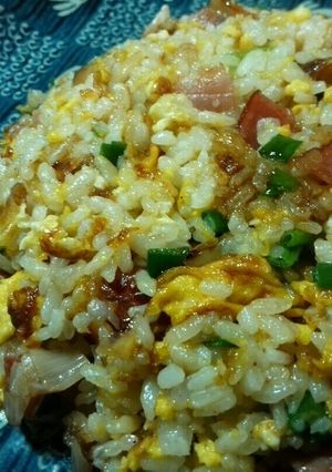 焦がしねぎがアクセント！トリプルねぎ炒飯-レシピのメイン写真