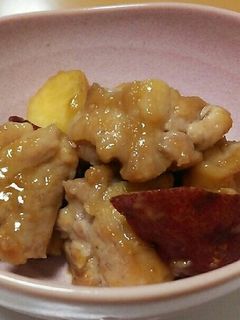 鶏肉とさつま芋の照り焼き-レシピのメイン写真