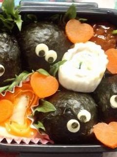 簡単キャラ弁-レシピのメイン写真