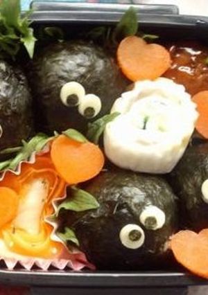 簡単キャラ弁-レシピのメイン写真
