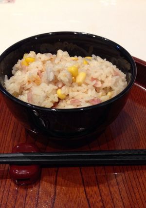 さと芋&コーンの炊込みご飯★1歳半〜ＯＫ-レシピのメイン写真
