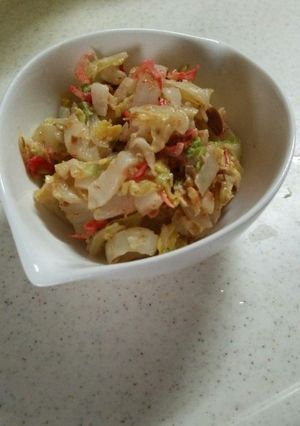 大量消費!桜えびと白菜のうまうまサラダ☆-レシピのメイン写真