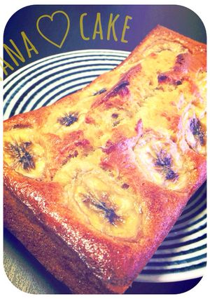 ココナッツオイルでバナナケーキ-レシピのメイン写真