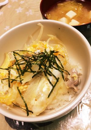 我が家の親子丼♡-レシピのメイン写真