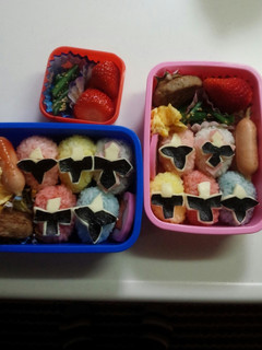ニンニンジャー キャラ弁♪-レシピのメイン写真