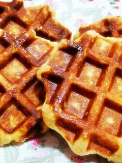 ベルギーワッフル☆甘さ控えめプレーン-レシピのメイン写真