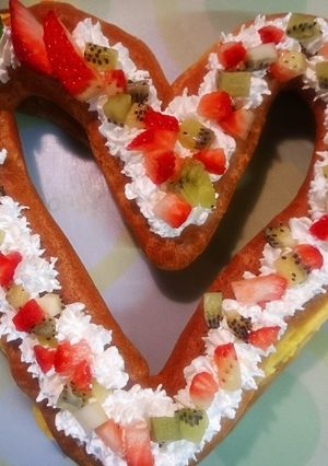 ハートのシュークリーム-レシピのメイン写真