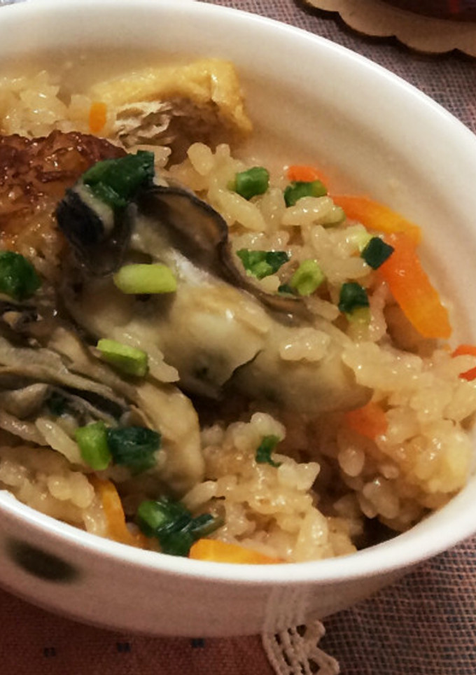 牡蠣の炊き込みご飯-レシピのメイン写真