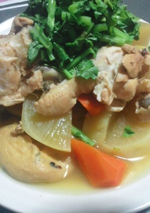 簡単♪大根､がんもどき､鶏手羽元の煮物-レシピのメイン写真