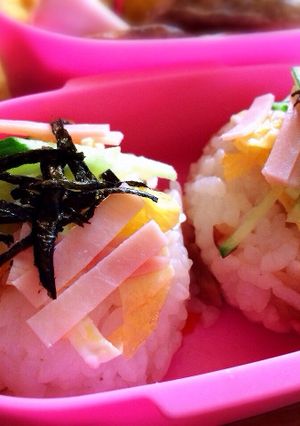 切り干し大根をリメイク！手鞠寿司-レシピのメイン写真