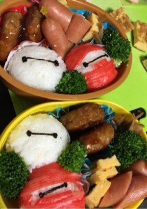 パパが作るベイマックス弁当-レシピのメイン写真