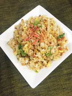 ランチ!干しエビとレタスのパラパラ炒飯-レシピのメイン写真