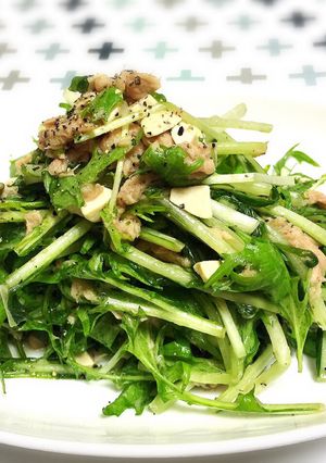 無限水菜サラダ-レシピのメイン写真