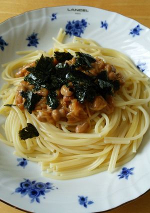 ちゃちゃっと！☆納豆パスタ-レシピのメイン写真
