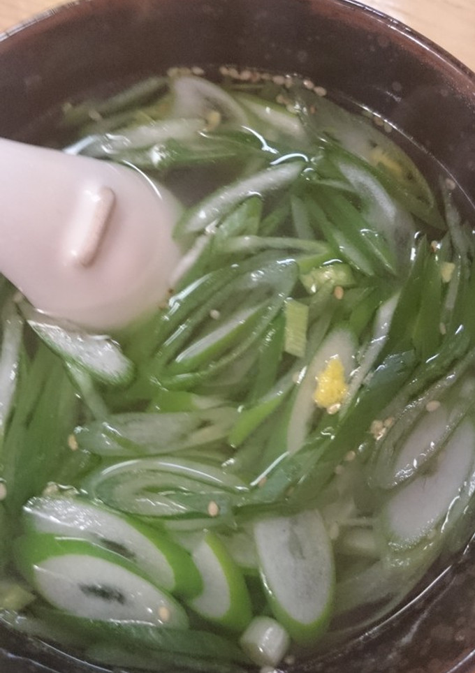 青い部分☆ネギラーメン用に(๑´ڡ`๑)-レシピのメイン写真