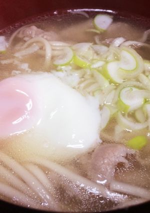 お肉うどん-レシピのメイン写真