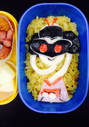 妖怪ウォッチ☆ろくろ首 怪☆キャラ弁-レシピのメイン写真