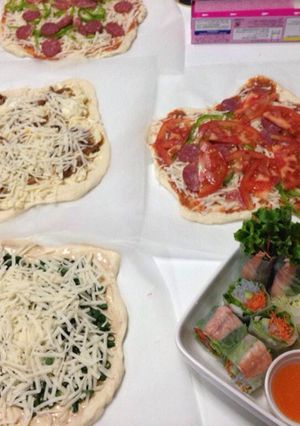 粉の分量に秘密が♡美味しいピザ生地-レシピのメイン写真