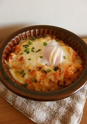 ランチに簡単＊キムチ卵ドリア-レシピのメイン写真