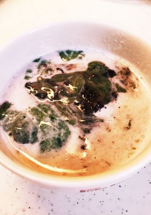 大福で!牛乳おしるこ(*^^*)-レシピのメイン写真