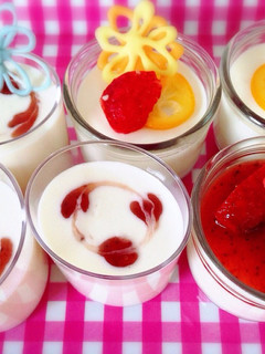 手抜き簡単ヨーグルトでレアチーズケーキ風-レシピのメイン写真