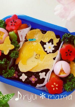 キャラ弁☆妖怪ウォッチ♪光オロチお弁当-レシピのメイン写真