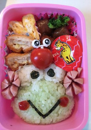 キャラ弁♡けろけろケロッピー-レシピのメイン写真