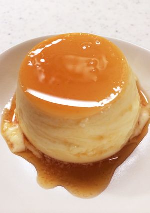 やさしいプリン 風邪ひきさんに♪-レシピのメイン写真