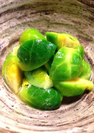芽キャベツのからし和え-レシピのメイン写真