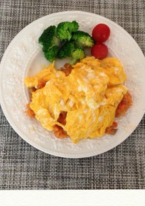 絶対ふわふわ！自分史上最高のオムライス-レシピのメイン写真