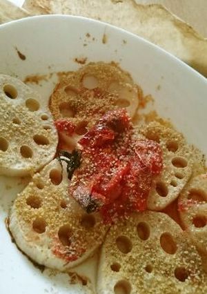 冷凍レンコンのトースター焼き-レシピのメイン写真
