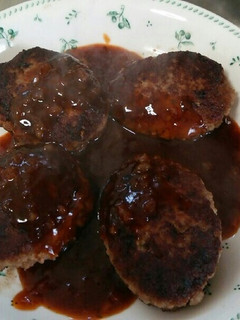 簡単☆ハンバーグ☆デミ風ソース-レシピのメイン写真