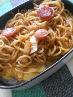 段々重ね♪焼きそば弁当-レシピのメイン写真