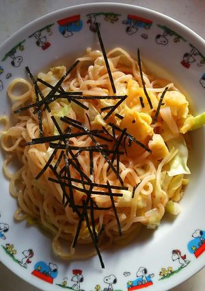 たらこやきそばでたらこパスタ風-レシピのメイン写真
