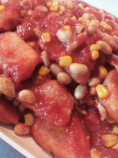 味見が止まらない!!チキンのトマト煮込み-レシピのメイン写真