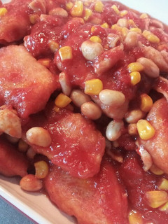 味見が止まらない!!チキンのトマト煮込み-レシピのメイン写真