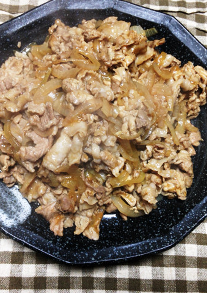 5分で完成♡我が家のﾄﾛ～ﾘ生姜焼き-レシピのメイン写真
